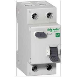 Дифференциальный автомат Schneider Electric Easy9 1P+N 25А тип C 30мА 4.5кА SE EZ9D34625