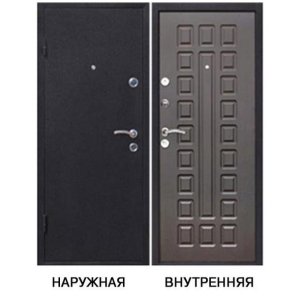 Дверь металлическая Йошкар 860x2050 мм левая