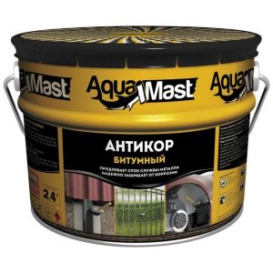 Мастика антикоррозионная AquaMast 2.4 кг