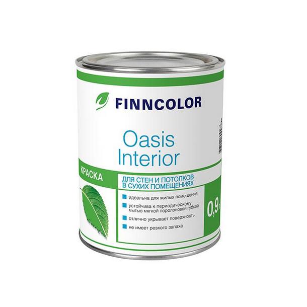 Краска в/д Finncolor Oasis Interior основа А матовая 0.9 л