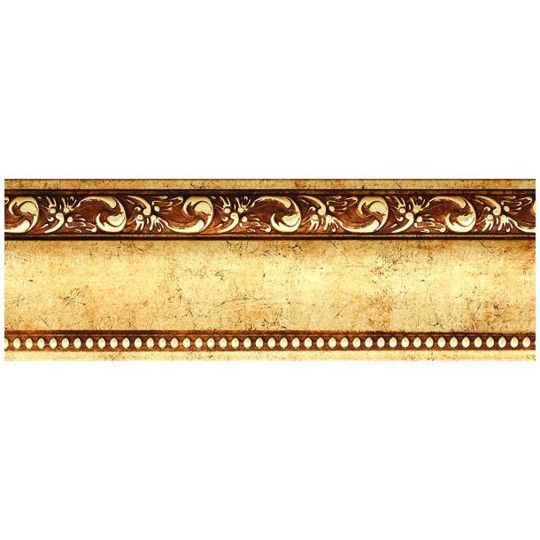 Плинтус Decomaster античное золото 60х22х2400 мм