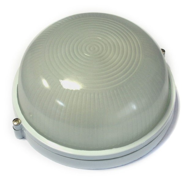 Светильник НПБ 60 Вт круглый влагозащищенный IP 54 белый