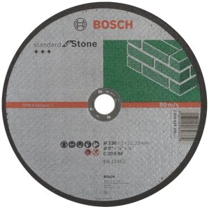 Круг отрезной по камню 230х22х3 мм Bosch Стандарт