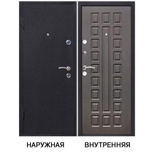 Дверь металлическая Йошкар 860x2050 мм левая