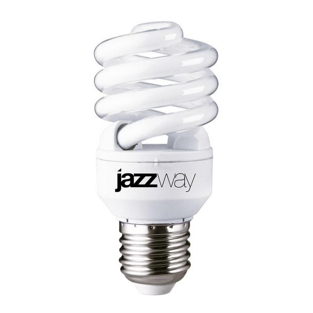 Энергосберегающая лампа Jazzway E27 15W Spiral 4000K холодный свет