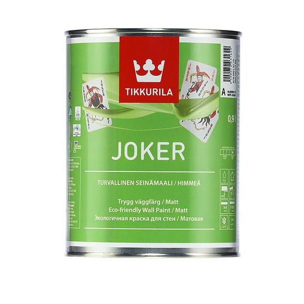 Краска в/д Tikkurila Joker основа А акрилатная матовая 0.9 л